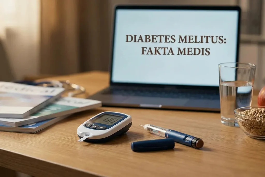 Diabetes melitus adalah kondisi kronis dengan kadar gula darah tinggi yang memengaruhi fungsi insulin