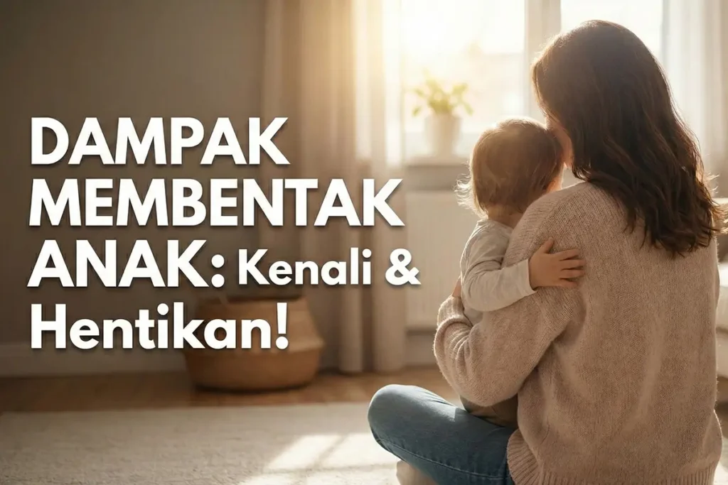 Ilustrasi struktur otak yang rusak sebagai dampak membentak anak secara berulang dan keras.