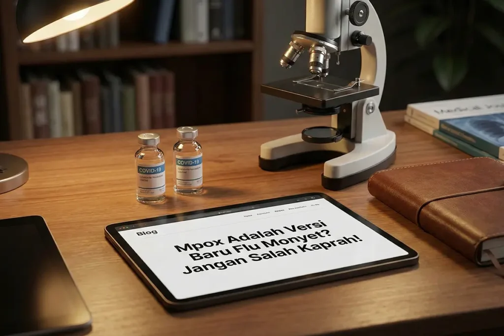 mpox adalah penyakit virus yang sering disalahartikan sebagai flu monyet dengan gejala ruam kulit