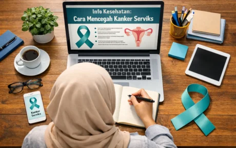 Ilustrasi wanita usia produktif waspada gejala kanker serviks